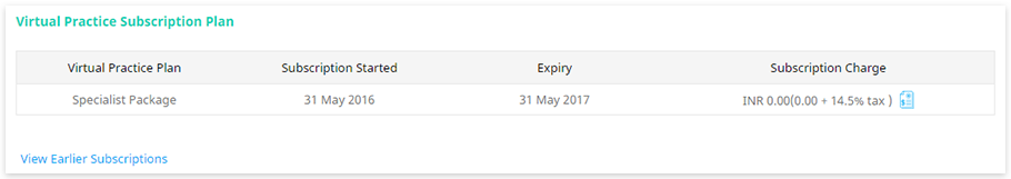 Virtual Practice Subscription